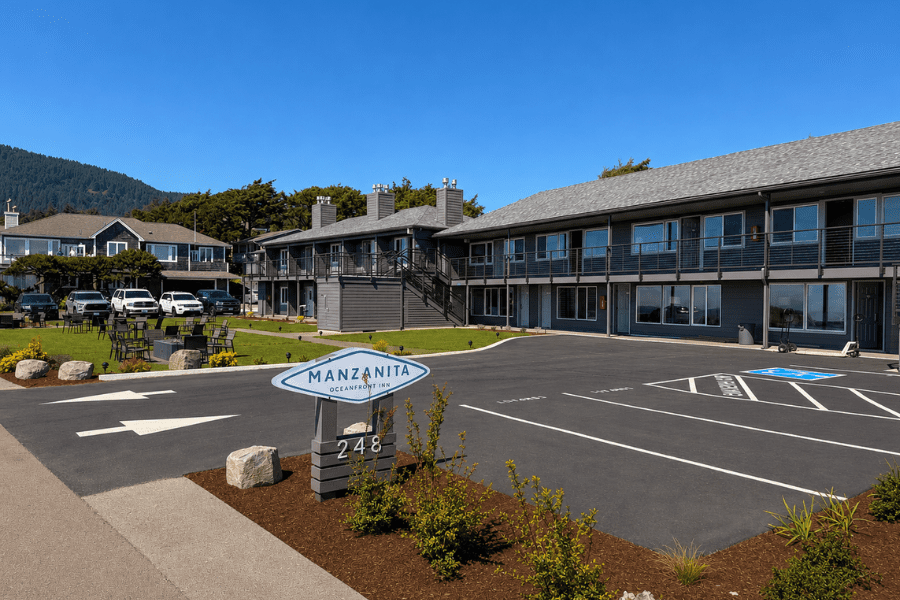 Manzanita Oceanfront Inn Hotel Ocean
