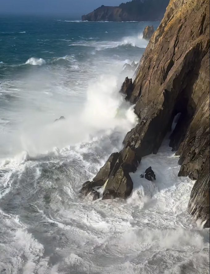Winter season on the Tillamook Coast